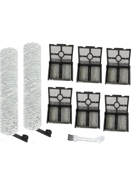 Dream M12 / M12 Pro Zemin Inatçı Vakum Aksesuarları Silindir Fırçası Hepa Filtre (Yurt Dışından)