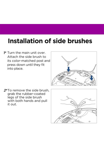 Yedek Parça Aksesuarları Eureka E10S Robot Vakum Temizleme Yan Fırça Hepa Filtreleri Paspas Pedleri (Yurt Dışından) indirimleri