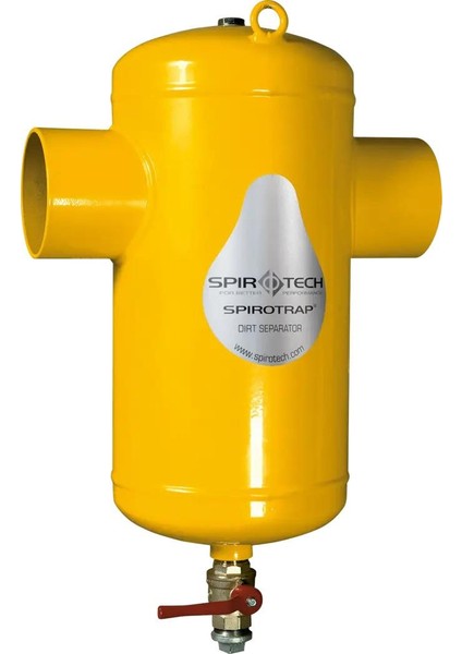 Spirovent 1" Hava Ayırıcı - Yatay Tip 35 kW için