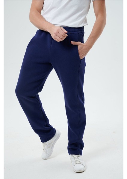 Düz Paça Siyah Rahat Kesim Günlük Kullanım Premıum Kalıte Erkek Eşofman Altı