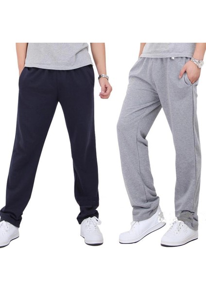 Düz Paça Siyah Rahat Kesim Günlük Kullanım Premıum Kalıte Erkek Eşofman Altı