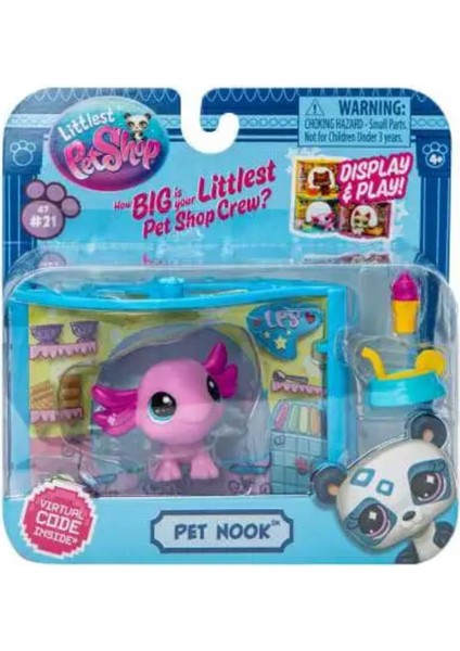 00593 - Littlest Pet Shop Pet Nook Aksesuarlıfigür (Lisinya)