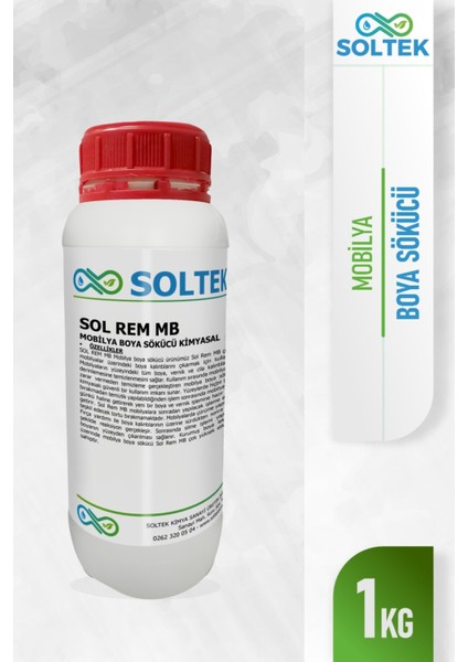 Mobilya Vernik Boya Sökücü - Sol Rem MB