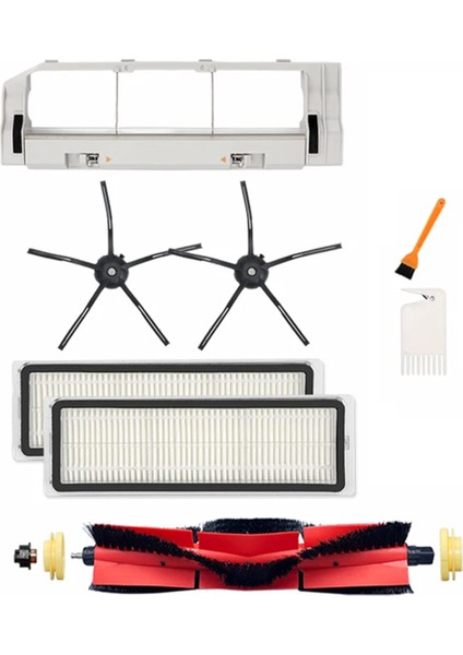 Xiaomi 1s Için Roborock S5 S5 S5 Max S6 S6 Maxv S6 Saf E4 E5 Vakum Süpürge Ana Yan Fırça Kapağı Hepa Filtre Aksesuarları (Yurt Dışından)