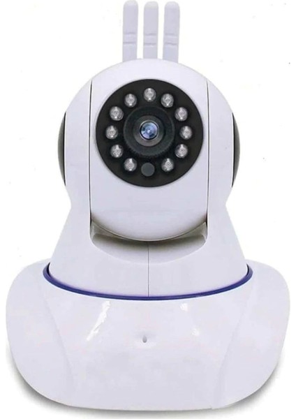 Gece Görüşlü Hd 360 Derece Kablosuz Ip Kamera Bebek Kamerası - Lisinya