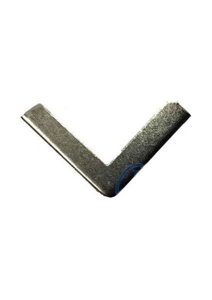 Kitap, Kapak, Menü, Albüm Köşesi, Orta - 18X32MM, Nikel, 1000 Adet - Lisinya