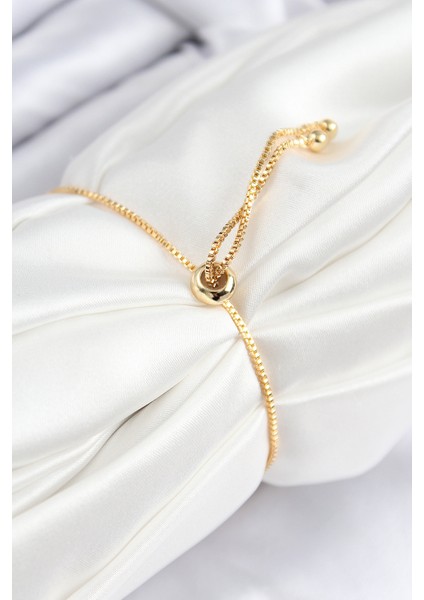 Pirinç Zirkon Taşlı Kelebek Model Gold Renk Asansörlü Kadın Bileklik - Lisinya fiyatları