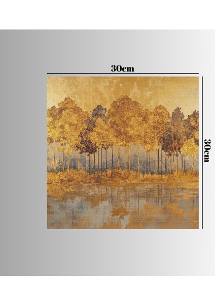 :temperli Cam Kare Tablo, Cam Tablo, Uv Baskı, CTT022