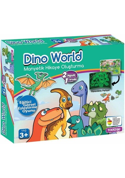 Nessiworld 83915 Dıno World Manyetik Hikaye Oluşturma