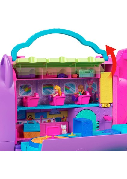 Nessiworld HWP19 Polly Pocket Adventures In Rio Uçak Oyun Seti fırsatları