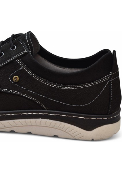 TAB2105 Ortopedik Taban Hakiki Deri Erkek Ayakkabı Günlük Erkek Tımbırlent Ayakkabı