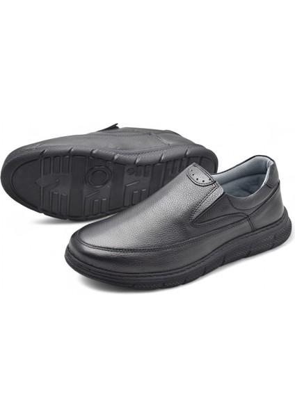 TAB202 Topuk Jelli Ortopedik Taban Hakiki Deri Erkek Ayakkabı Poli Hafif Taban