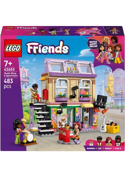 Nessiworld LEGO Friends Müzik Mağazası ve Daire 42653 fırsatları