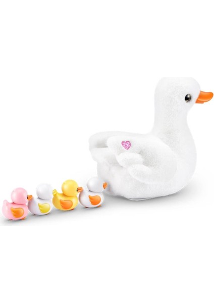 Nessiworld PEL03000 Pets Alive Anne ve Yavru Ördekler modelleri