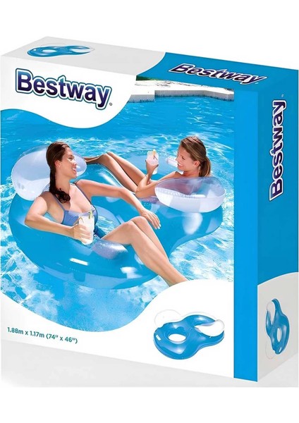 Nessiworld Bestway Çift Kişilik Deniz Yatağı 188 x 117 cm 43009 modelleri