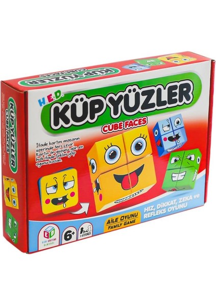 Nessiworld Hed 726 Küp Yüzler -Hobi Oyuncak