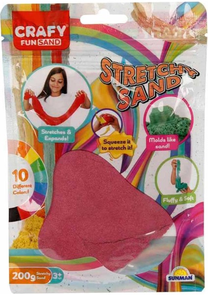 Nessiworld Streç Oyun Kumu Pembe 200 gr