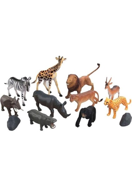 Nessiworld SH-5901 Vardem Kutulu 12 Parça Vahşi Hayvan Seti fiyatları
