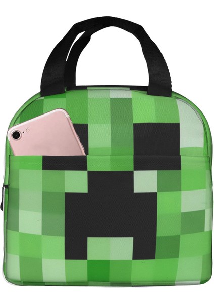 Minecraft Taşınabilir El Yemek Çantası (Yurt Dışından)