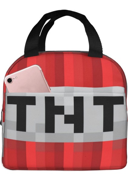 Minecraft Taşınabilir El Yemek Çantası (Yurt Dışından)