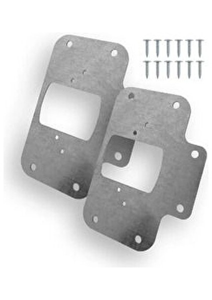 Paslanmaz Çelik Menteşe Onarım Plakası Menteşe Tamir Sacı Dolap Tamir Onarım Sacı 4 Adet fırsatları