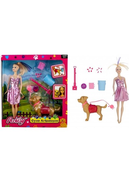 02418 - Anlily Köpekli Oyun Arkadaşım (Lisinya) fiyatları