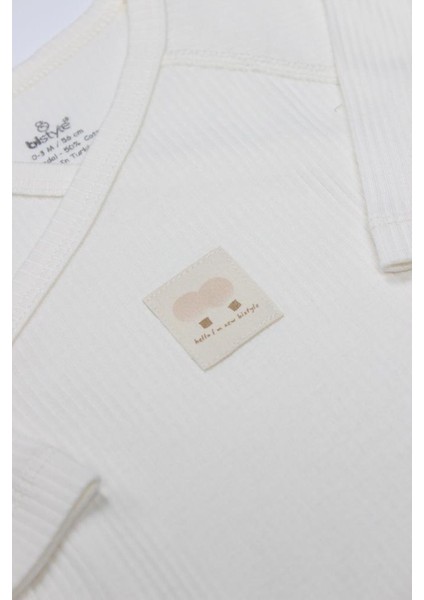 Nessiworld Bistyle Organic Modal Flying Balloons Kruvaze Uzun Kol Body BS17121 Ekru modelleri