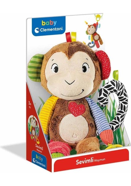 Nessiworld 64187 Baby Clementoni - Minik Maymun