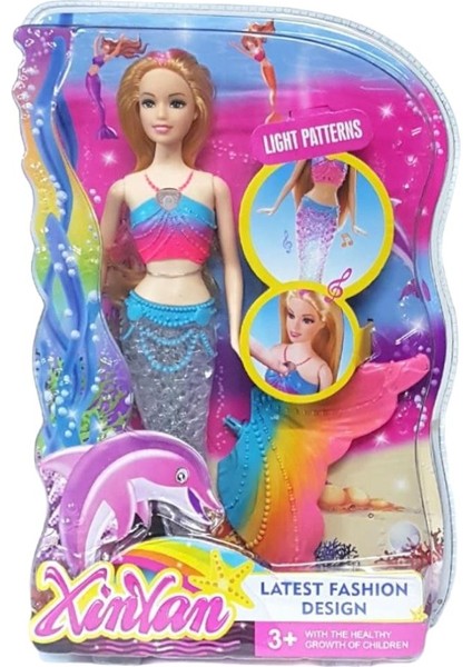 XY8003B - Işıklı Sesli Deniz Kızı (Lisinya)