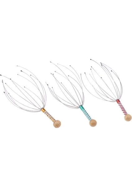 Rahatlatıcı Kafa Masaj Aleti – Saç Deriniz Için Ferahlatıcı Dokunuş (5 Adet) ( Lisinya )