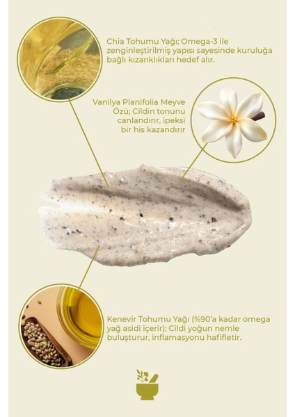 Vanilya Özlü Nemlendirici Krem Yüz Maskesi 75 ml – Vegan, Hayvan Deneysiz ve Cilt Dostu Formül fırsatları