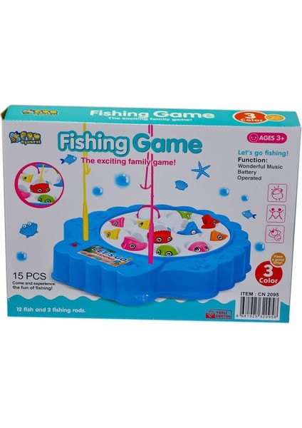 Nessiworld CN2095 Kutulu Pilli Balık Oyunu-Halit Can