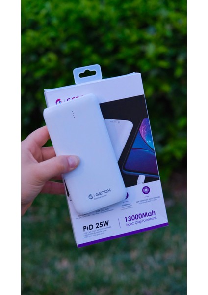 Samsung S20 / S20 Fe / S21 / S21 Fe / S22 / S22 Ultra / S23 / S23 Ultra Uyumlu 13.000 Mah 25W Powerbank