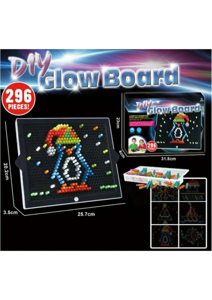 Nessiworld YM2215 LED Işıklı Parlayan Eğitici Resim Tableti