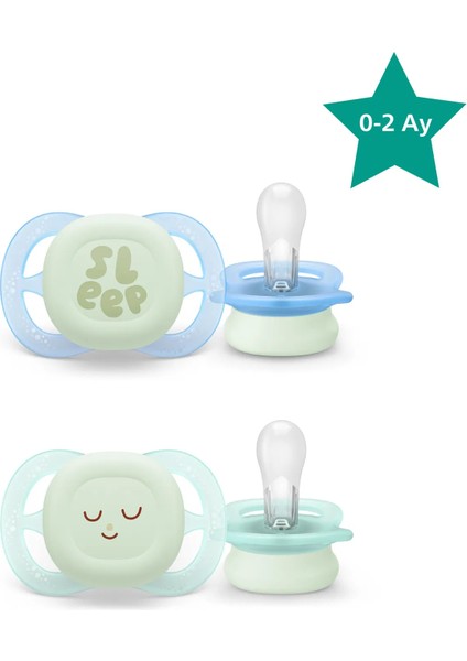 Nessiworld Philips Avent Ultra Start Gece Emzik 0-2 Ay