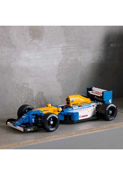 Nessiworld LEGO Icons Williams Racing FW14B ve Nigel Mansell 10353 modelleri