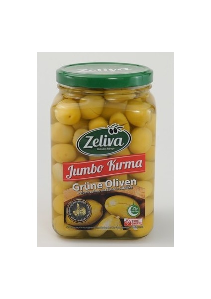 Zeliva Yeşil Kırma Zeytin