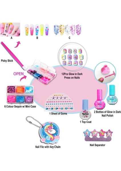 Nessiworld Parıldayan Tırnak Manikür Seti fiyatları