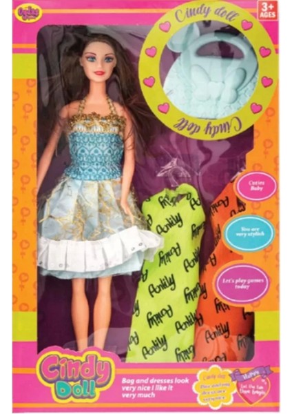 Nessiworld Oydaş Anlily Çantalı Yedek Elbiseli Bebek 2281