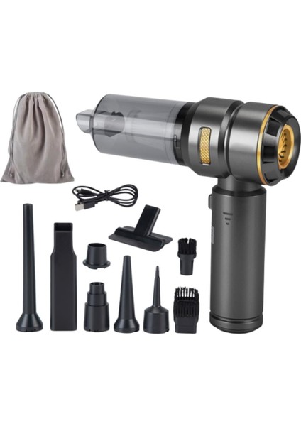 PRO HL-1212 Üflemeli Güçlü Vakum Ev Ofis Araç Süpürgesi 16000PA Güçlü El Süpürgesi Şarjlı Çok Fonksiyon fırsatları