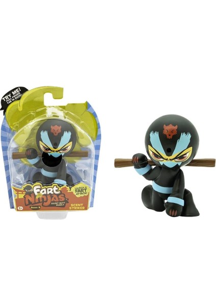 Nessiworld FAN02001 Fart Ninja Gaz Çıkaran Figür - Sensörlü modelleri