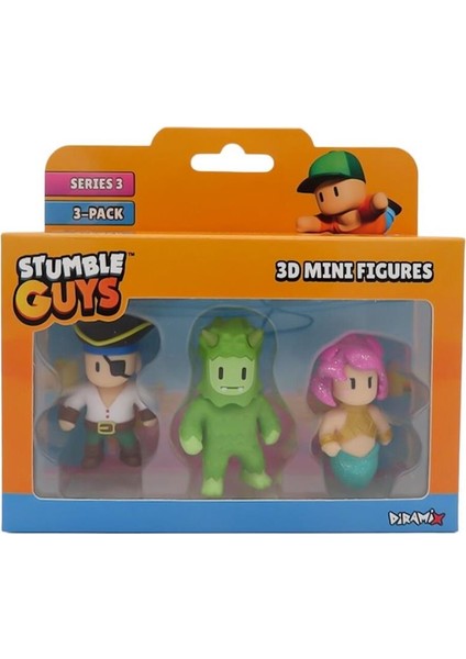 Nessiworld TUY23000 Stumble Guys 3lü Mini Figür indirimleri