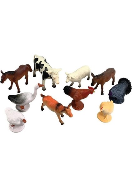 Nessiworld SH-D5804 Vardem Kutulu 10 Parça Çiftlik Hayvanları Seti fiyatları