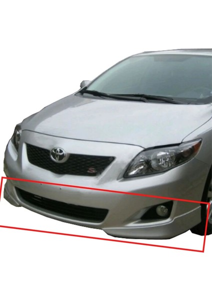Corolla 2007-2009 Ön Tampon Flapları (( Boyasız ))