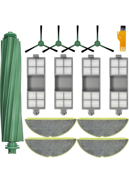 Irobot Roomba 205 Elektrikli Süpürge Aksesuarları Parçaları Ana Yan Fırça Hepa Filtreleri Paspas Pedleri Için Yedek Parçalar (Yurt Dışından)