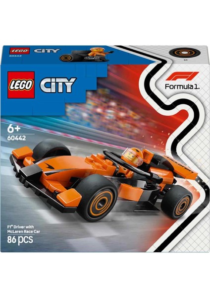 Nessiworld LEGO City Mclaren Yarış Arabalı F1 Sürücüsü 60442 fırsatları