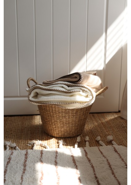 Shadow %100 Pamuk Banyo Havlusu 70X140 cm Ekru