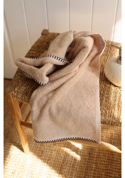 Shadow %100 Pamuk El Havlusu 50X90 cm Bej