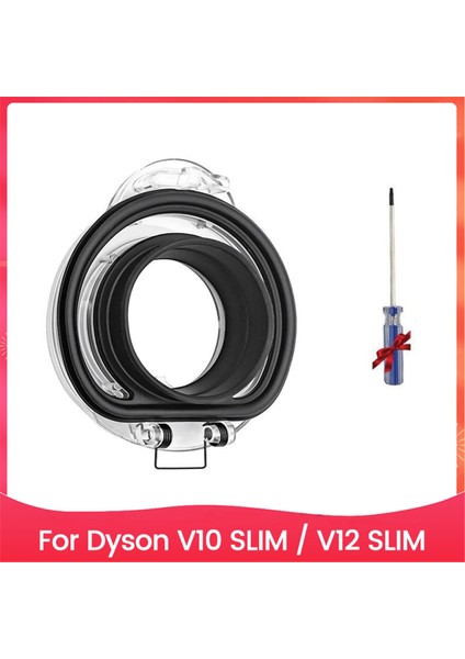 Dyson V10 Digital Slim / V12 Slim Elektrikli Süpürge Başlıkları Için Toz Haznesi Kapağı, Sızdırmazlık Halkalı Yedek Toz Haznesi Kapağı (Yurt Dışından)