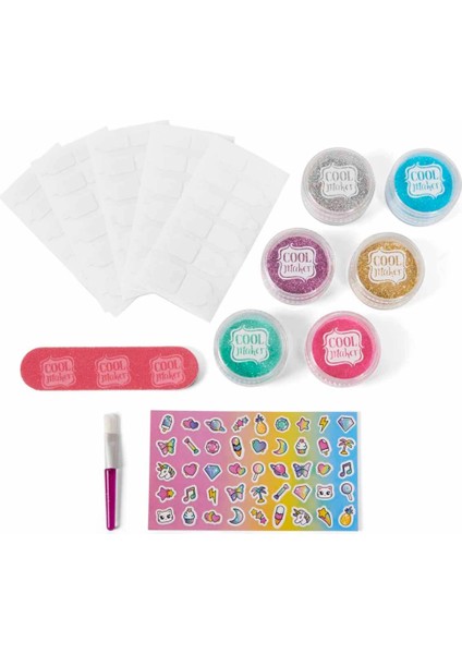 Nessiworld Cool Maker Go Glam Parıltılı Tırnaklar modelleri